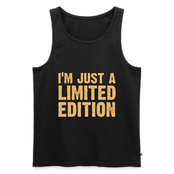 Lustige Sprüche, Geschenk zB Geburtstag, Nerd Sexy - Männer Premium Bio Tank Top - Schwarz - Vorne - AI Model Male 178 light (178cm)