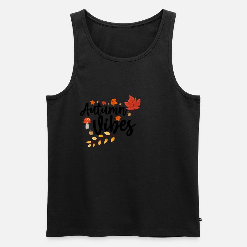 Herbst Vibes - Männer Premium Bio Tank Top - undefined