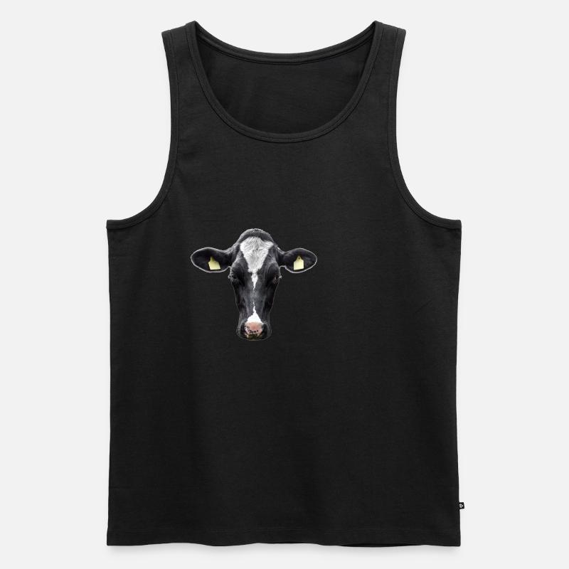 Blöde kuh - Männer Premium Bio Tank Top - undefined