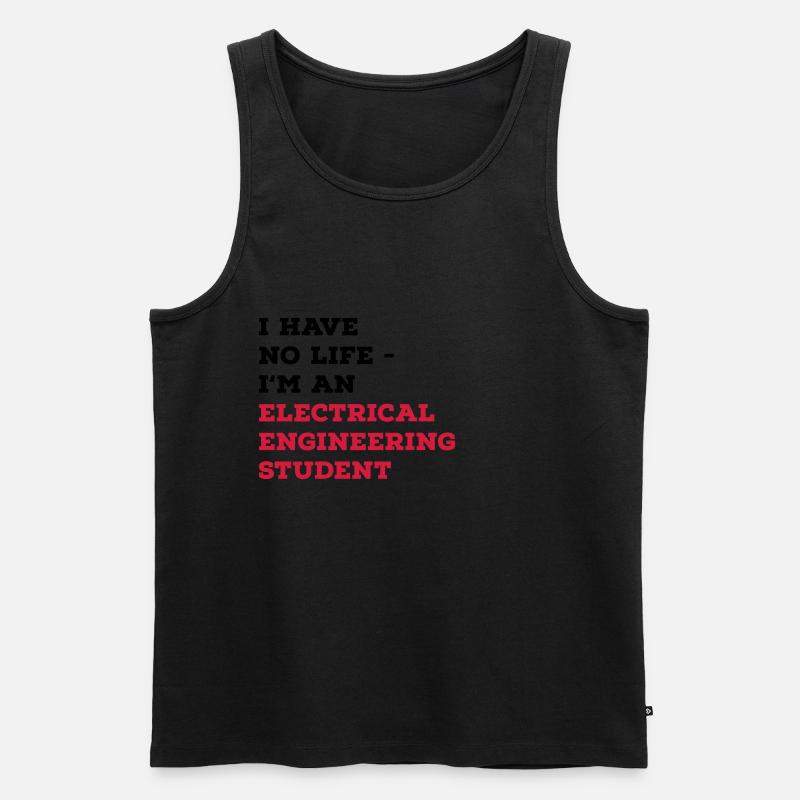 Electrical Engineering Studies - Men's Premium Organic Tank Top - undefined