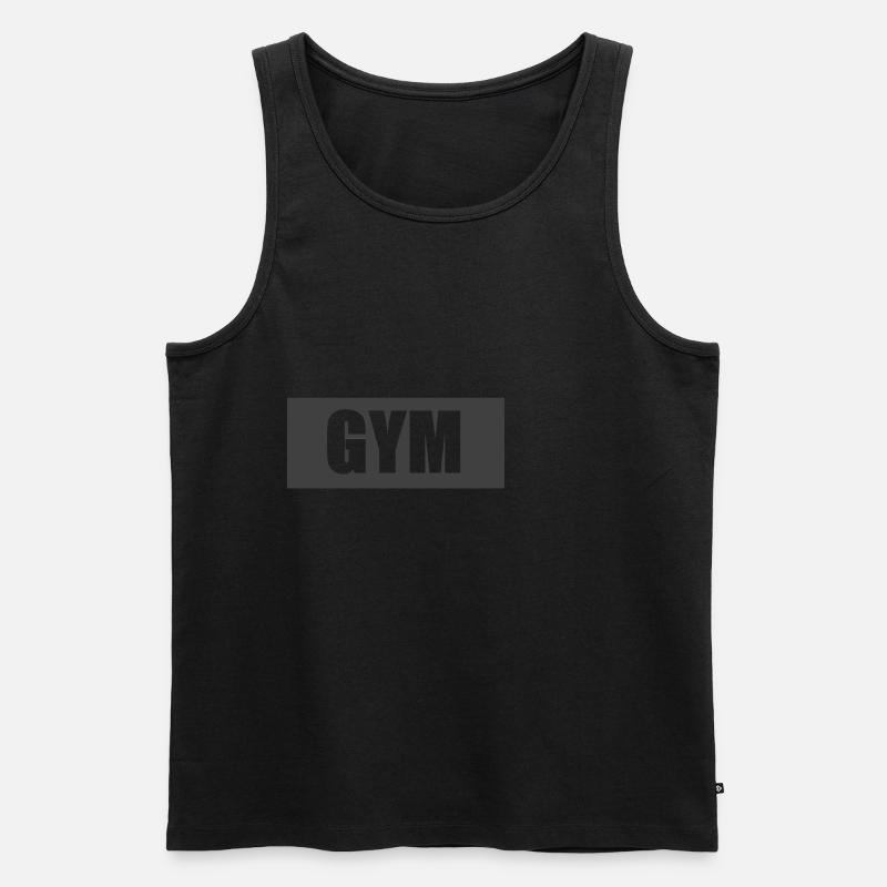 GYM - Männer Premium Bio Tank Top - undefined