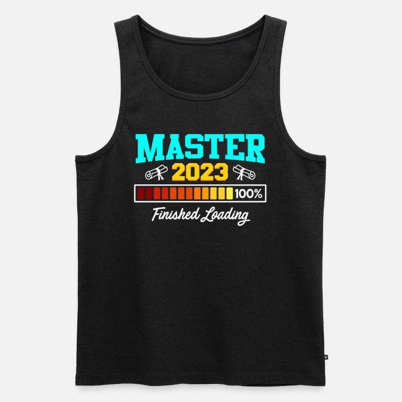 Master 2023 Master - Débardeur bio Premium Homme - noir