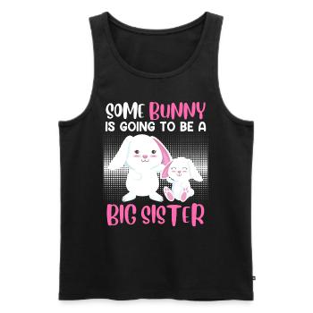 Osterhasen Egg specting Baby Bunny Ostern - Männer Premium Bio Tank Top - Schwarz - Vorne - AI Model Male 178 light (178cm)