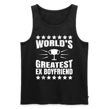 Ex Boyfriend Exboyfriend Breakup Party Breakup Party - Men's Premium Organic Tank Top - black - Front - Michal (187cm)