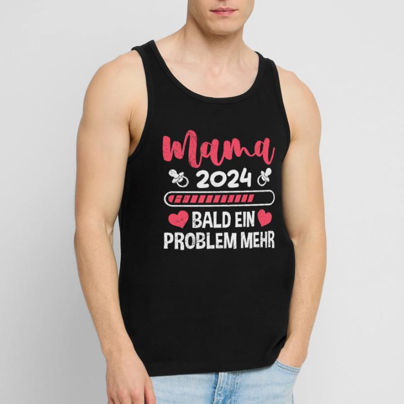 Mama 2024 loading Bald ein Problem mehr Männer Premium Bio Tank Top
