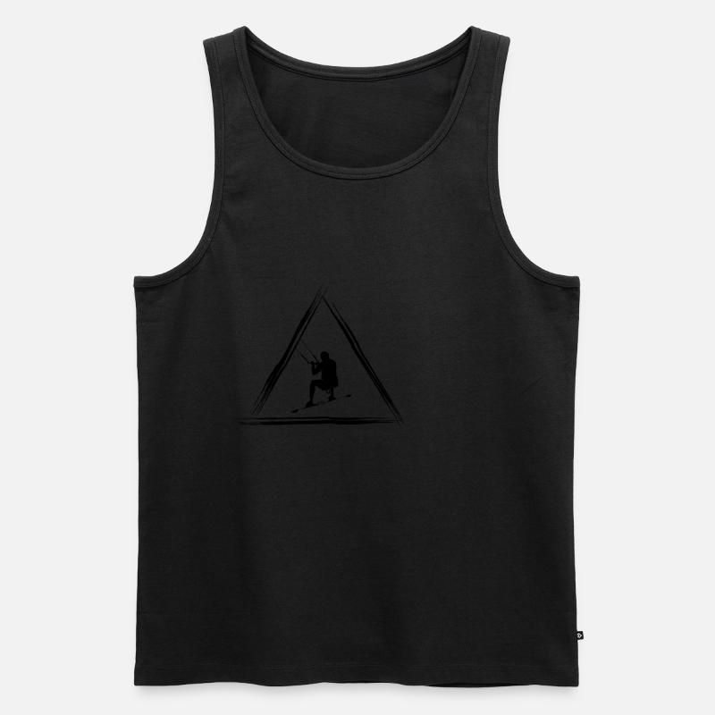 Kitesurfer - Männer Premium Bio Tank Top - undefined