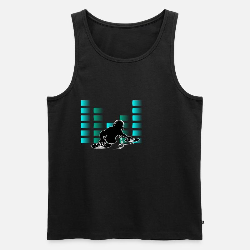 DJ - Männer Premium Bio Tank Top - undefined