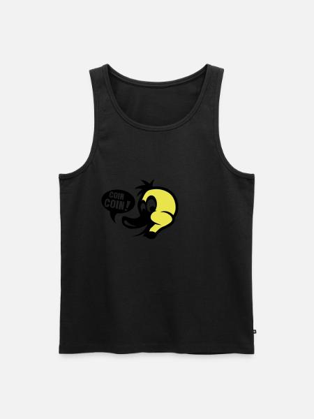 duck corner corner drawing - Men's Premium Organic Tank Top - 