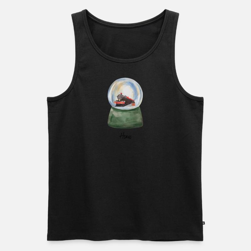 Going Home - Männer Premium Bio Tank Top - undefined
