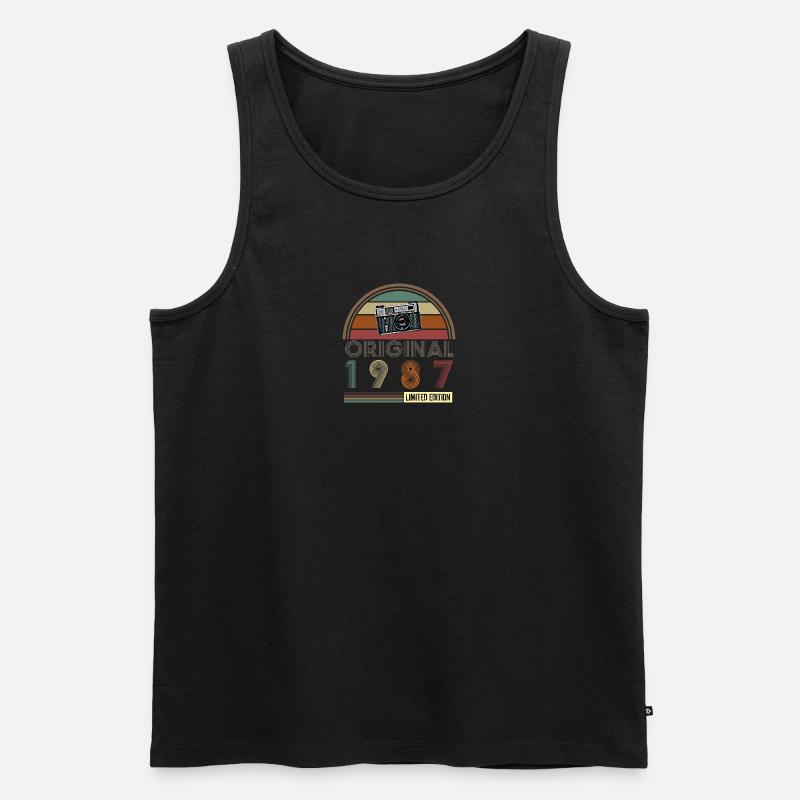 1987 - Männer Premium Bio Tank Top - undefined