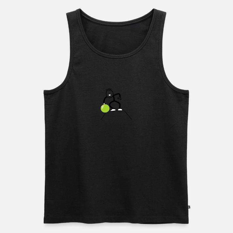 Bowler, Bowling - Männer Premium Bio Tank Top - undefined