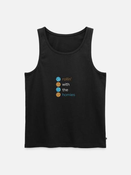 Boccia Ball Tournament Bowling Gift - Men's Premium Organic Tank Top - black