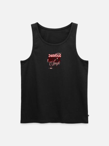 Jingle Bells - Men's Premium Organic Tank Top - black