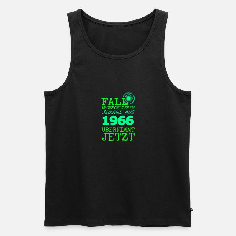 Fall 1966 - Männer Premium Bio Tank Top - Schwarz