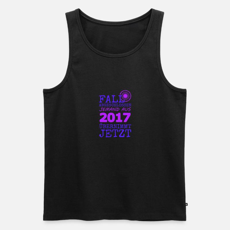 Fall 2017 - Männer Premium Bio Tank Top - Schwarz