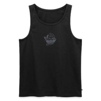 Mögen wir nie dein Wunder verlieren Mögen wir nie - Männer Premium Bio Tank Top - Schwarz - Vorne - AI Model Male 178 light (178cm)
