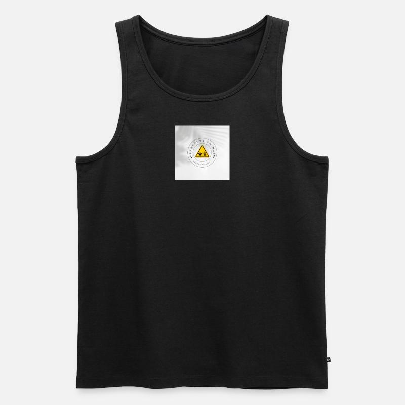 873A0A73 722D 4C36 97A9 70CB9976DAE9 - Männer Premium Bio Tank Top - Schwarz