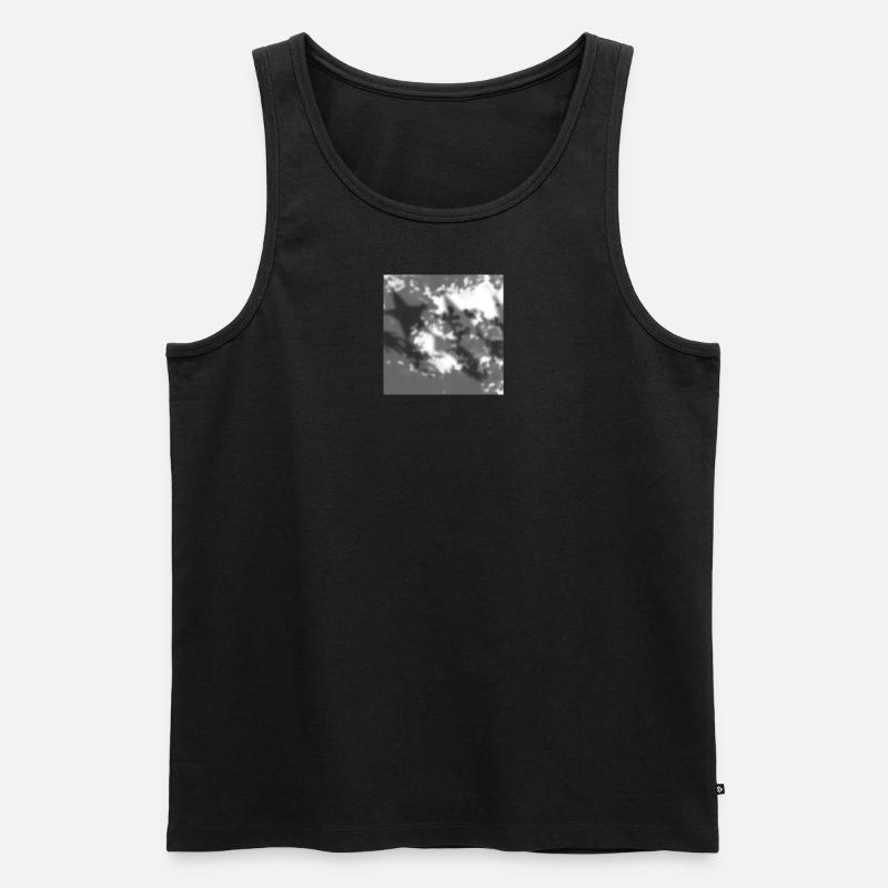 Stern - Männer Premium Bio Tank Top - Schwarz