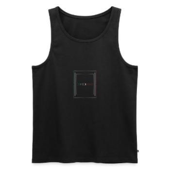 Difigiano Italien Funny Design Cadeau - Débardeur bio Premium Homme - noir - Devant - Michal (187cm)