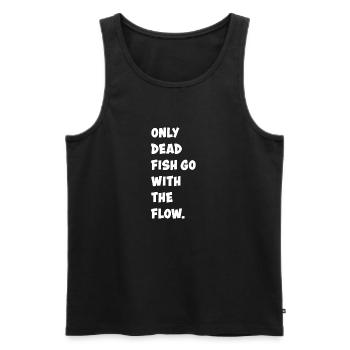 Lustig Lustiger Spruch Funny Geschenk Lustige - Männer Premium Bio Tank Top - Schwarz - Vorne - AI Model Male 178 light (178cm)