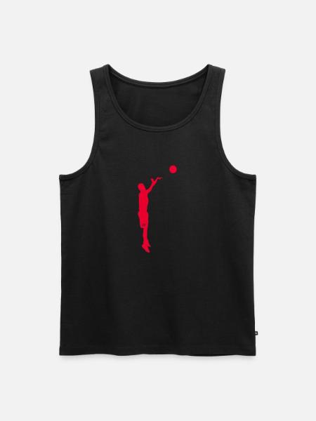 Basketball players - Men's Premium Organic Tank Top - black