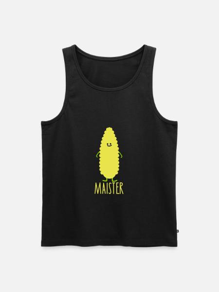 Meister - Männer Premium Bio Tank Top - Schwarz