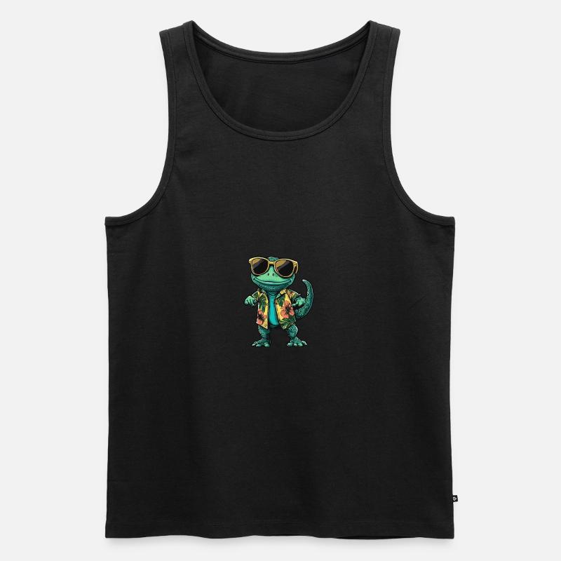 Chameleon Cool Sommer - Männer Premium Bio Tank Top - undefined