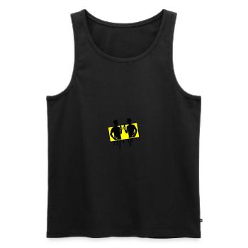 Team Party Birthday - Men's Premium Organic Tank Top - black - Front - Michal (187cm)