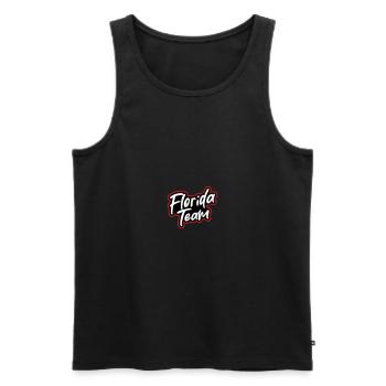 Équipe de Floride - Débardeur bio Premium Homme - noir - Devant - Michal (187cm)
