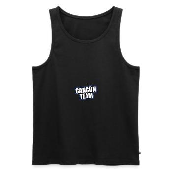 Cancun Team Reisen Urlaub - Männer Premium Bio Tank Top - Schwarz - Vorne - Michal (187cm)