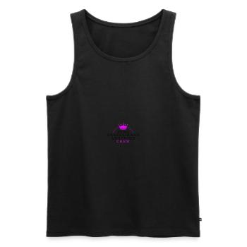 Junggesellinnenabschied Crew Junggesellin - Männer Premium Bio Tank Top - Schwarz - Vorne - AI Model Male 178 light (178cm)