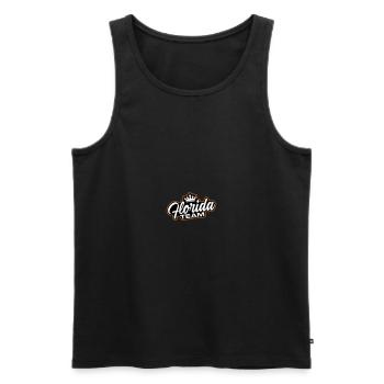 Équipe de Floride - Débardeur bio Premium Homme - noir - Devant - Michal (187cm)