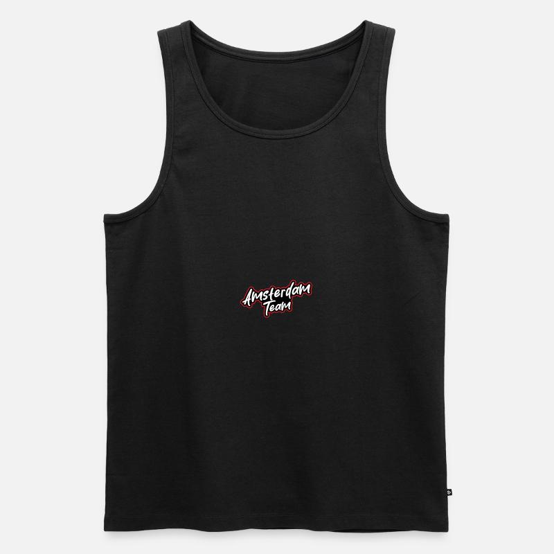 Amsterdam Team - Männer Premium Bio Tank Top - undefined