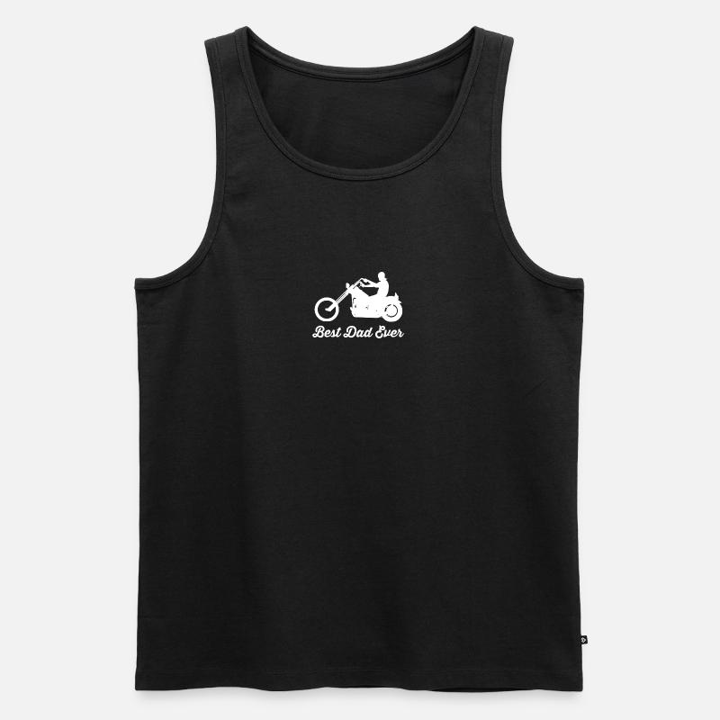 Motor - Männer Premium Bio Tank Top - Schwarz