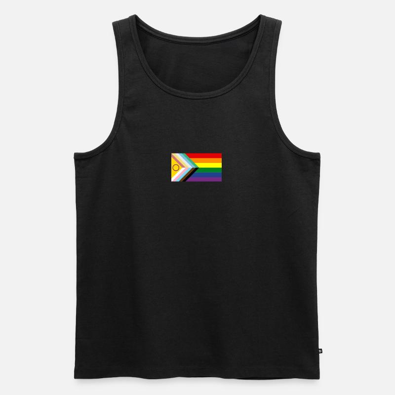 Disability Pride - Männer Premium Bio Tank Top - Schwarz
