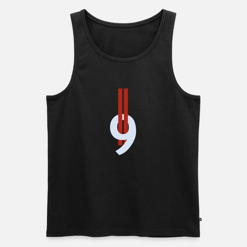 9./11. September - Männer Premium Bio Tank Top - Schwarz