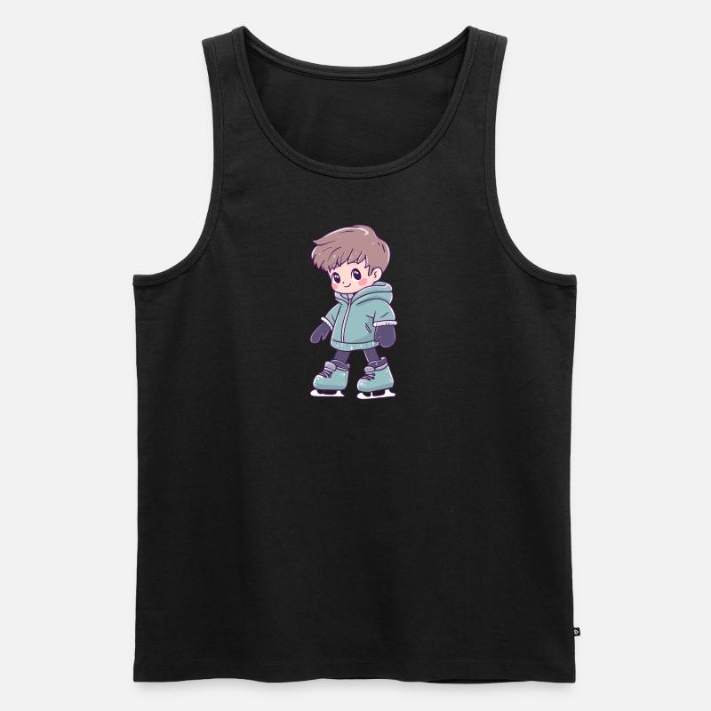 Eislauf Iceskating - Männer Premium Bio Tank Top - undefined