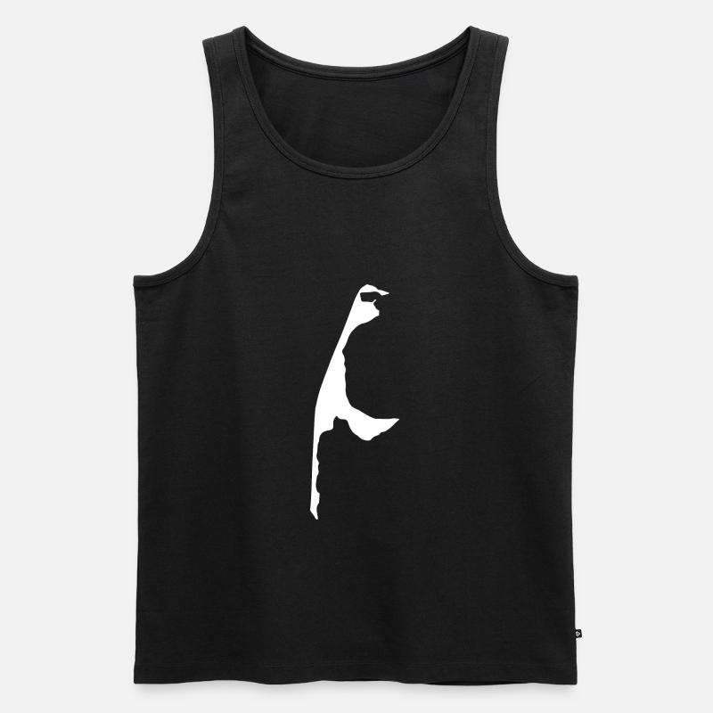 Sylt - Männer Premium Bio Tank Top - Schwarz