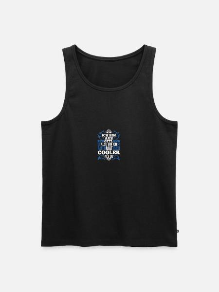 Scots Scottish Scotland - Men's Premium Organic Tank Top - black