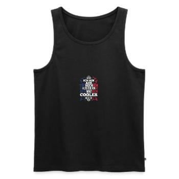 Tschechen Tschechisch Tschechien - Männer Premium Bio Tank Top - Schwarz - Vorne - AI Model Male 178 light (178cm)