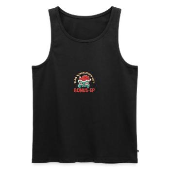 Weihnachtsmann Gaming Weihnachtsfest Weihnachten - Männer Premium Bio Tank Top - Schwarz - Vorne - Michal (187cm)