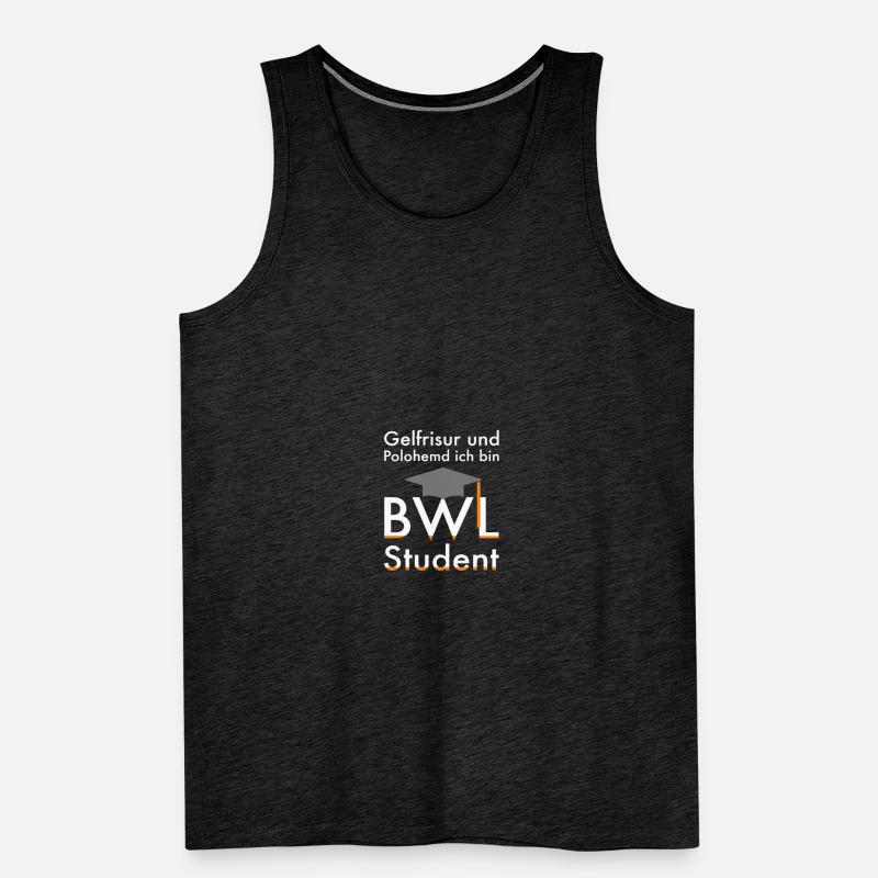 BWL Student Bachelor Geschenk Männer Premium Bio Tank Top