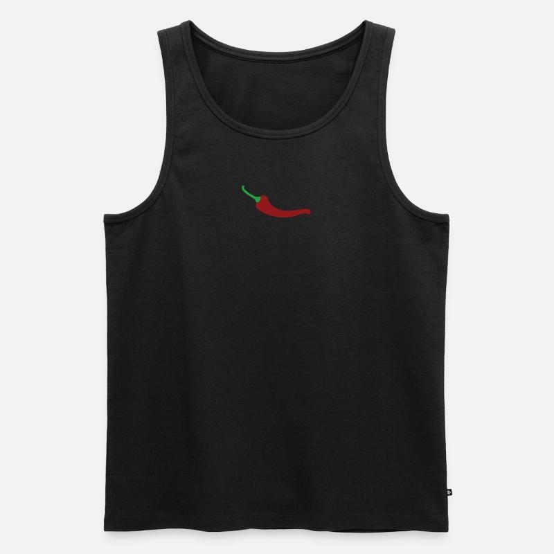 Chili - Männer Premium Bio Tank Top - undefined