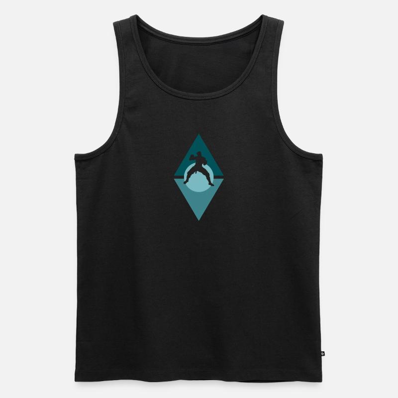 MMA Grappling Jiujitsu - Männer Premium Bio Tank Top - undefined