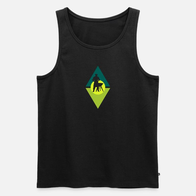 BBQ Gourmet - Männer Premium Bio Tank Top - undefined