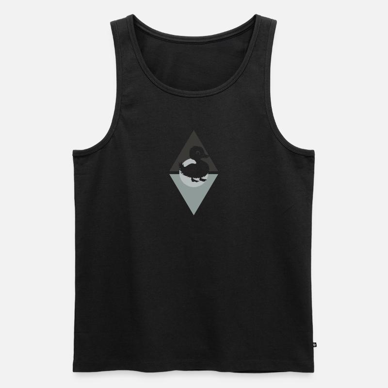 Entchen Enten - Männer Premium Bio Tank Top - undefined