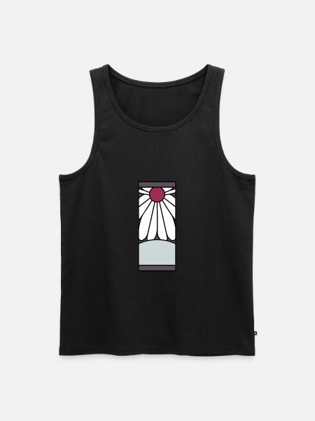 Hanafuda - Débardeur bio Premium Homme - noir