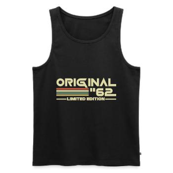 1962 - Männer Premium Bio Tank Top - Schwarz - Vorne - Michal (187cm)
