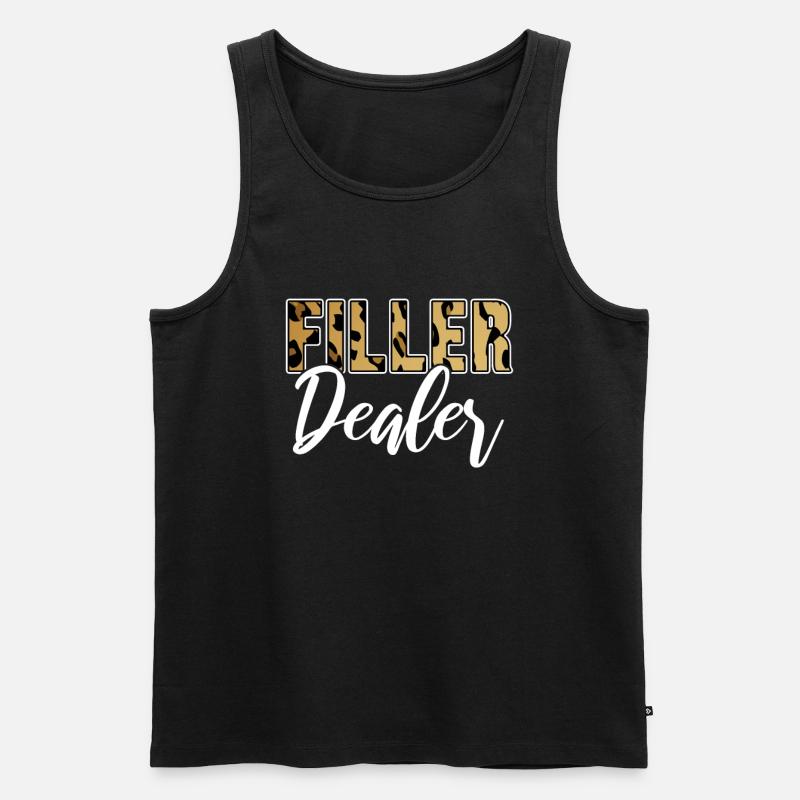 Botox - Männer Premium Bio Tank Top - Schwarz