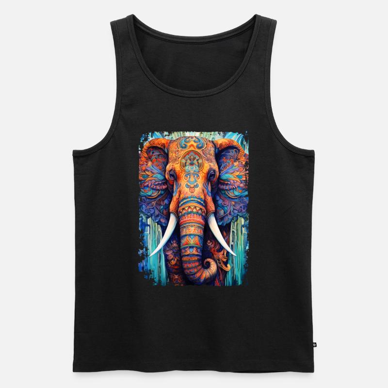 Mammut - Männer Premium Bio Tank Top - Schwarz